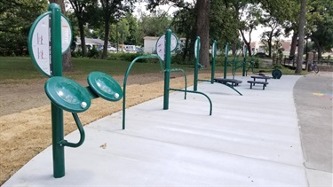 Photo of Cotton Palace Park fitness station