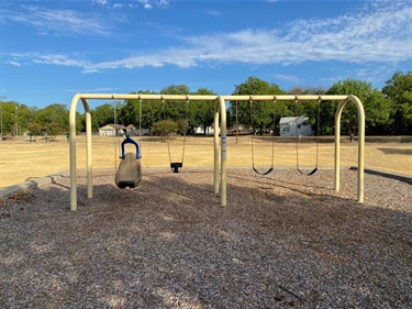 North Waco Park swings
