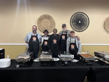 Members of Calvary Chapel Waco who prepared the meal