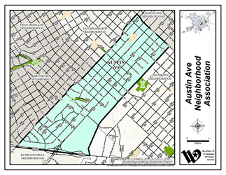 Austin Avenue Neighborhood Map
