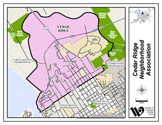 Cedar Ridge Neighborhood Map