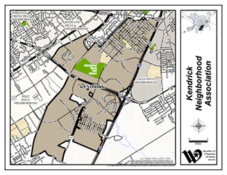 Kendrick Neighborhood Map