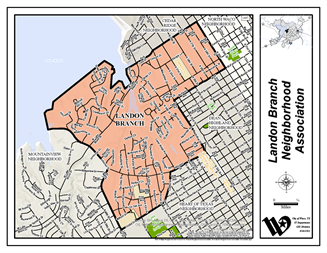 Landon Branch Neighborhood Map