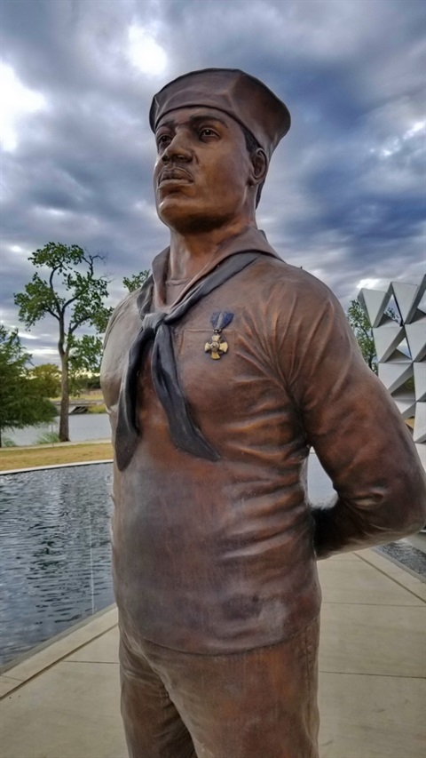 Photo of the Doris Miller Memorial.