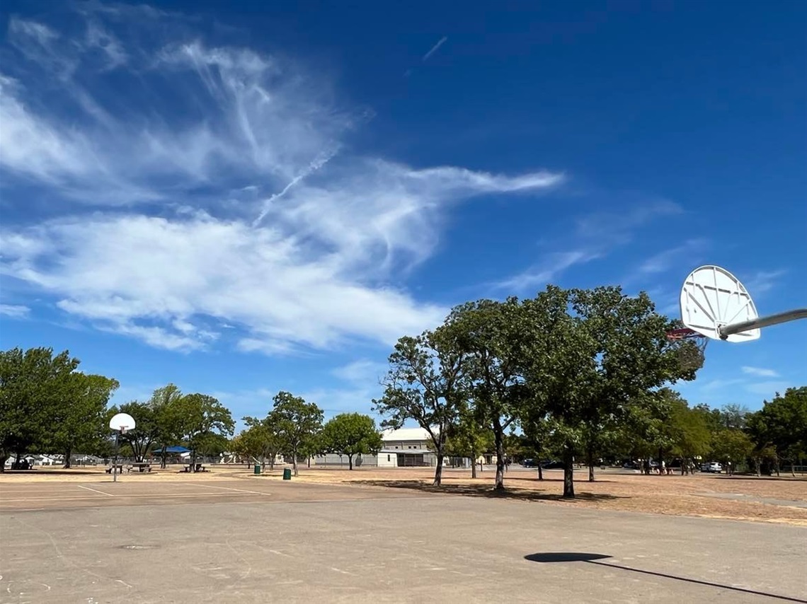 Photo of basketball court at Jaycee Park