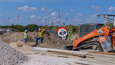 Construction progress September 2026