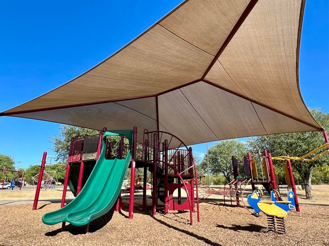 Photo of South Waco Park playground.