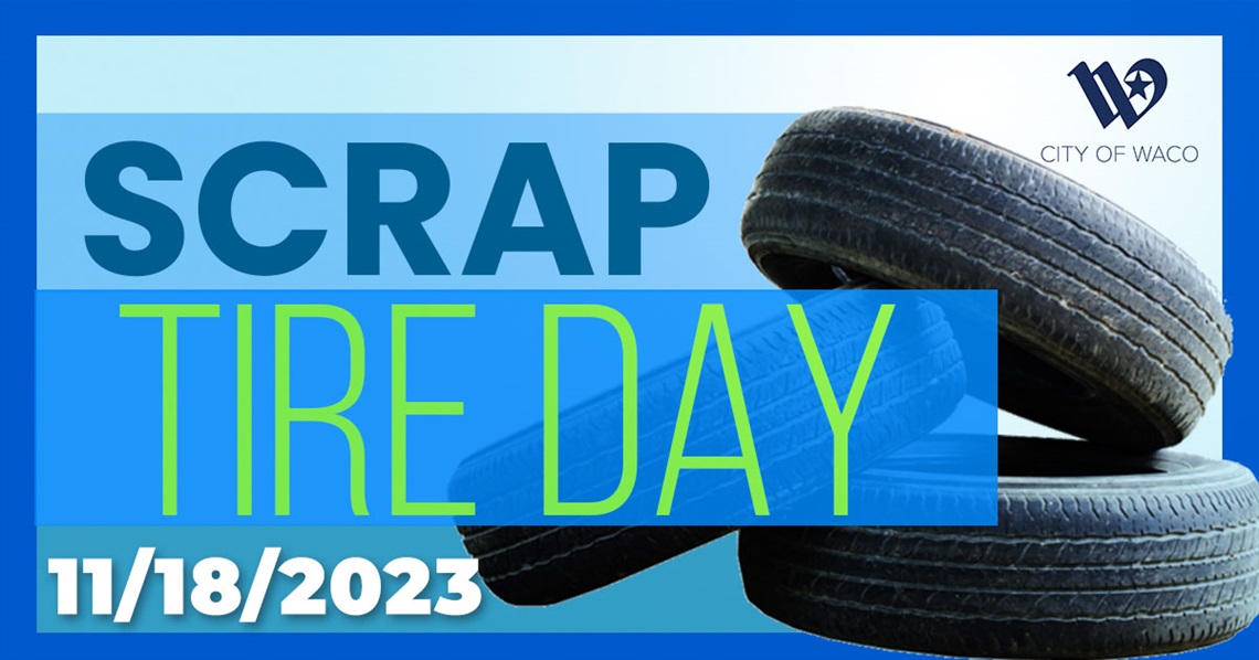 2023 Scrap Tire Day Banner