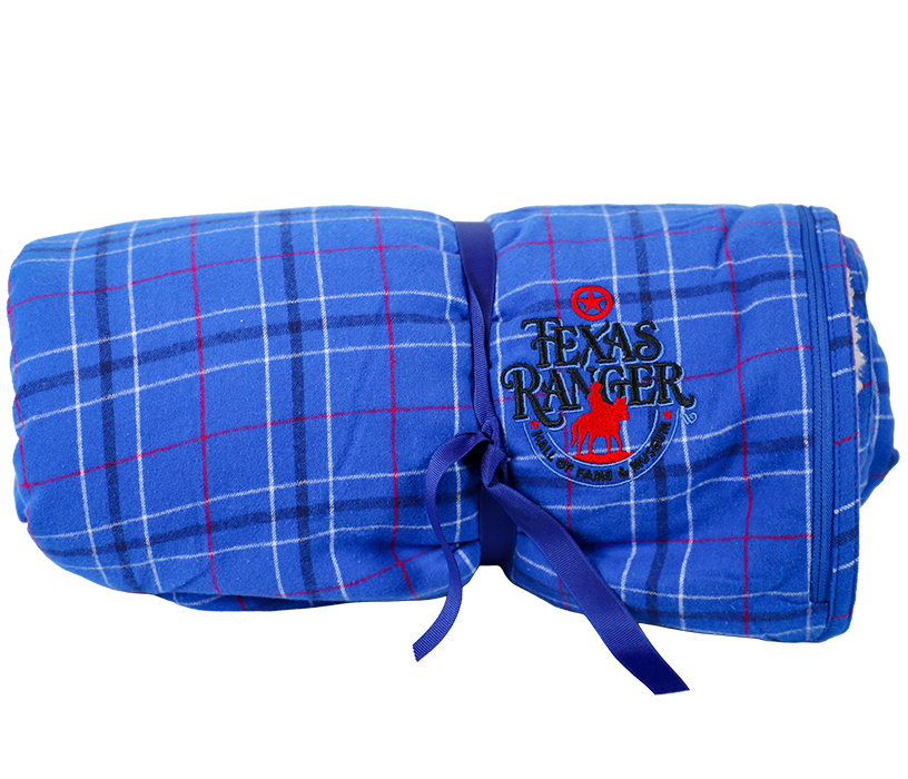 Blue Texas Ranger Blanket