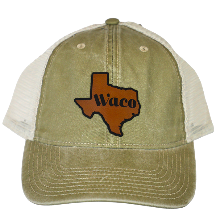 Olive Green Waco Hat