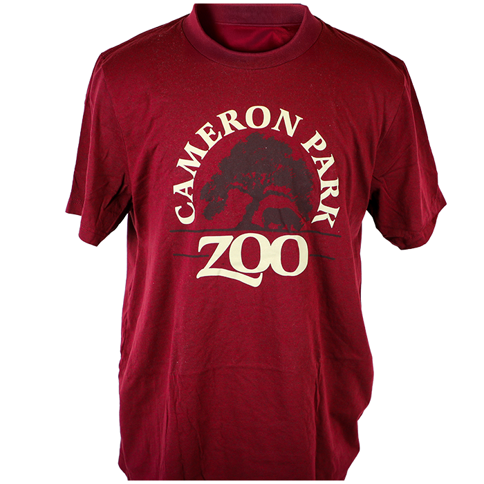 Red Cameron Park Zoo T-Shirt