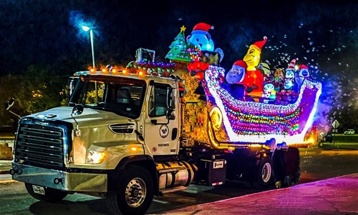 Solid Waste Holiday Grinch-Mobile