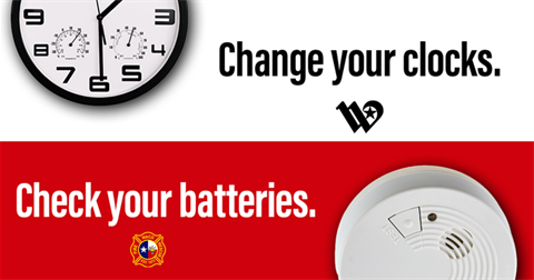 Daylight Savings Time + Smoke Alarm Installation