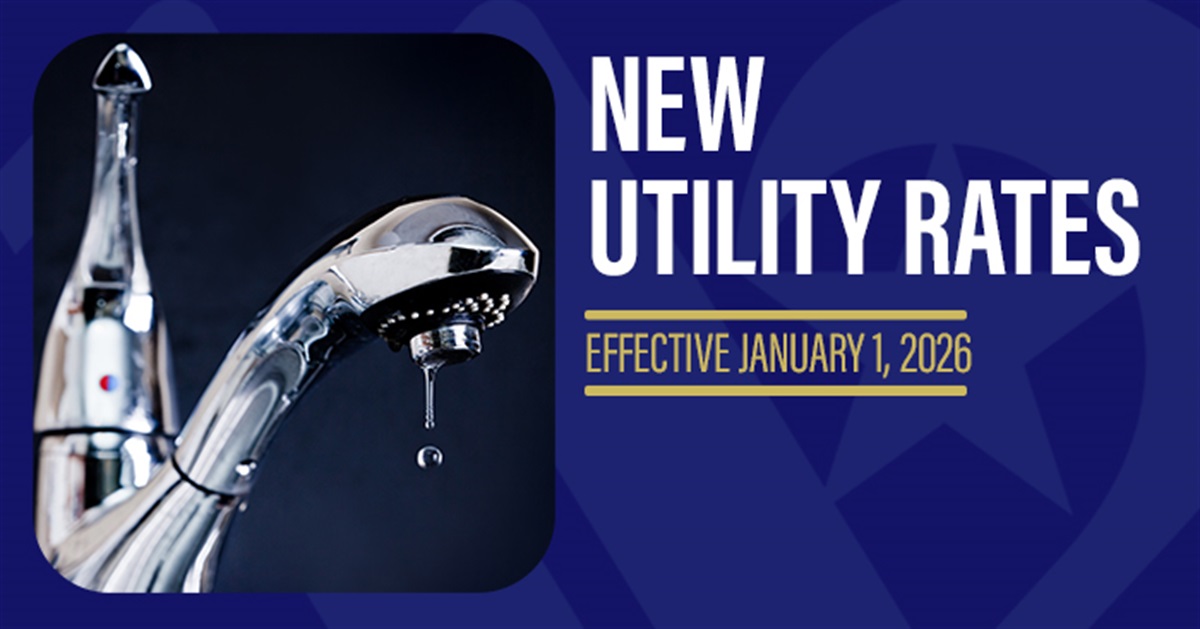 Important Notice Regarding City of Waco Utility Rates City of Waco
