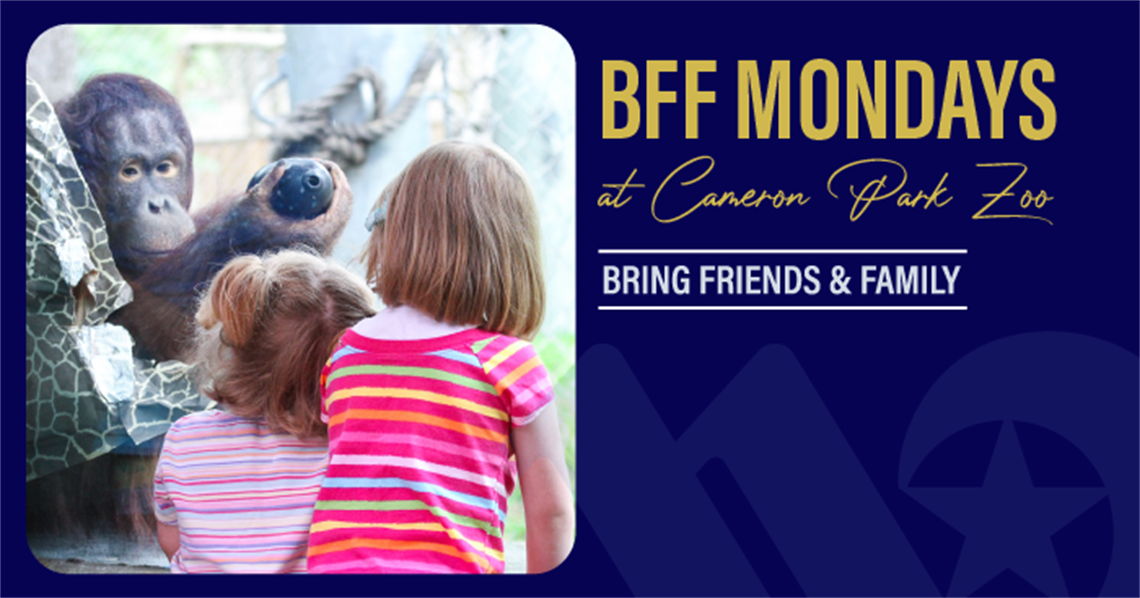 BFF Mondays at Cameron Park Zoo